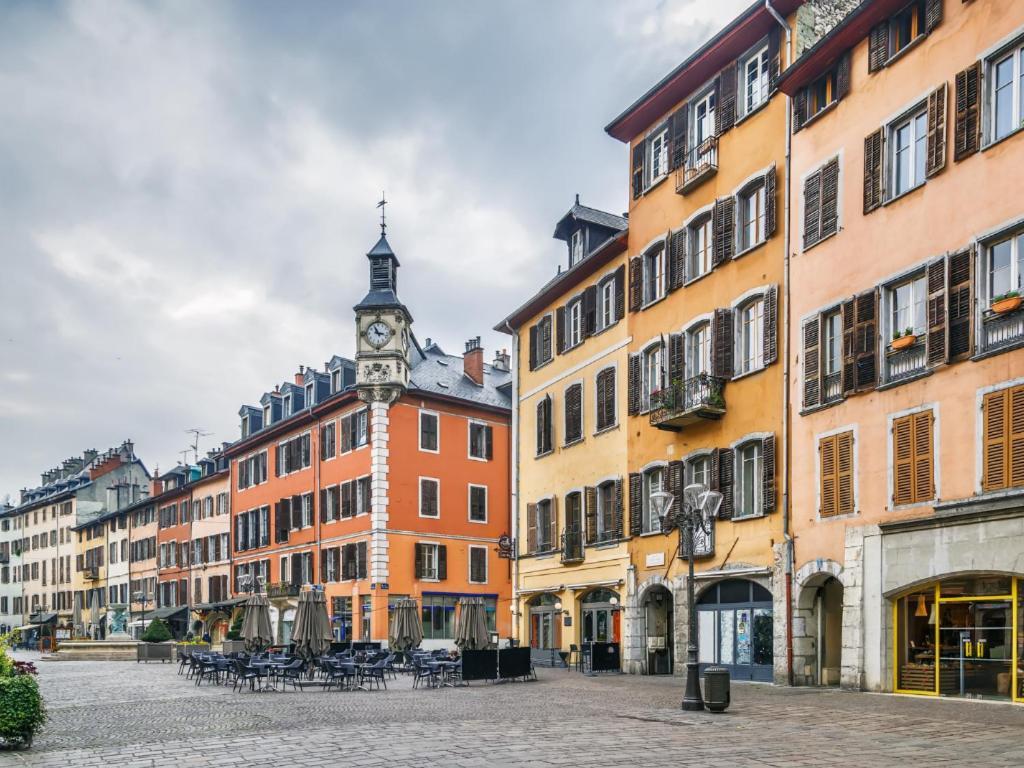 L'Ecrin De Chambery, Coeur De Centre Ville, Calme Et Espace Ruang foto